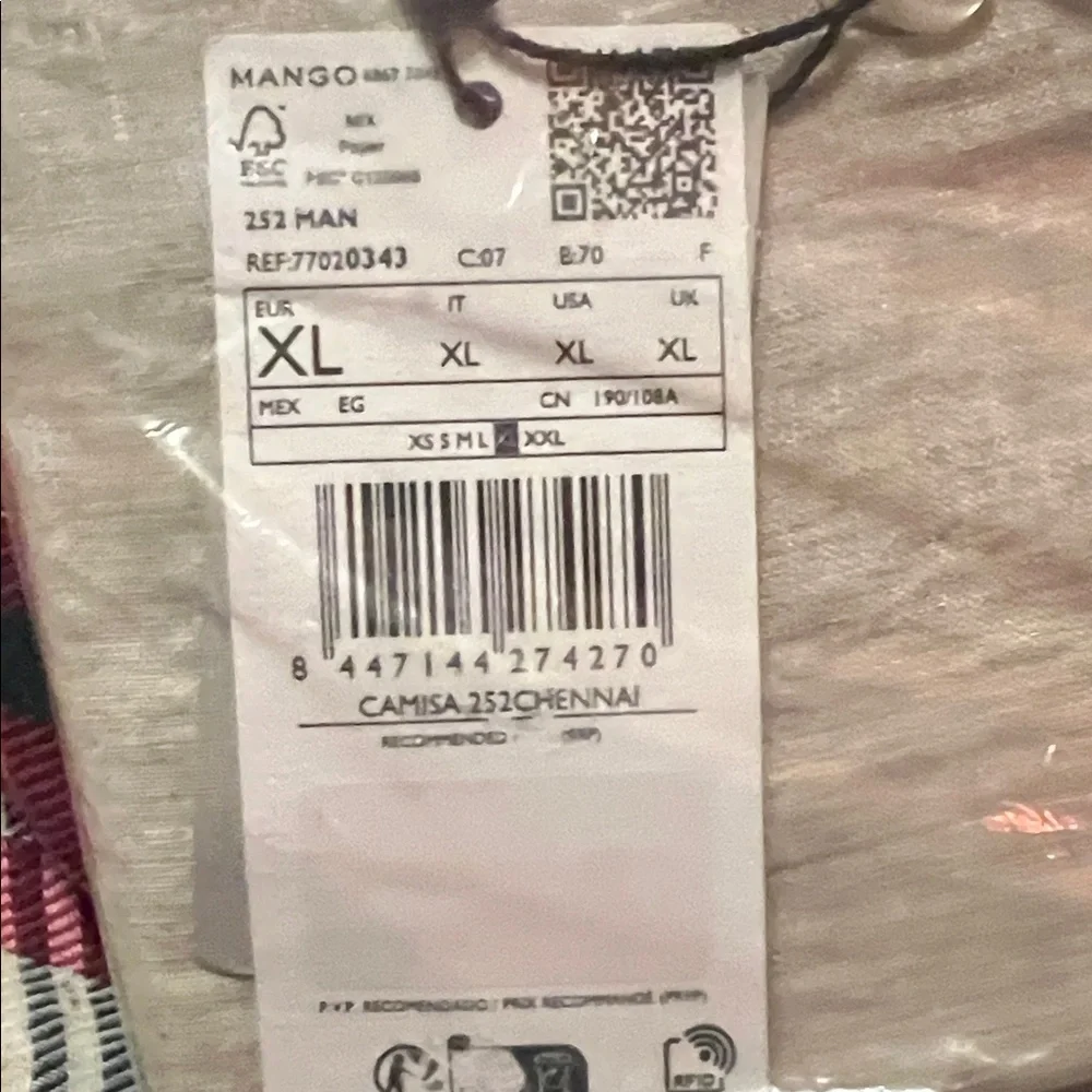 Mango Beige Linen Shirt - Picture 5 of 5